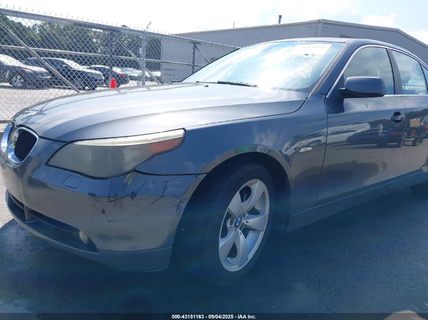 2004 BMW 530I VIN: WBANA73514B800123 Lot: 43151163