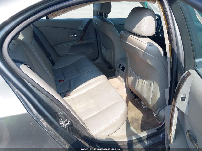 2004 BMW 530I VIN: WBANA73514B800123 Lot: 43151163