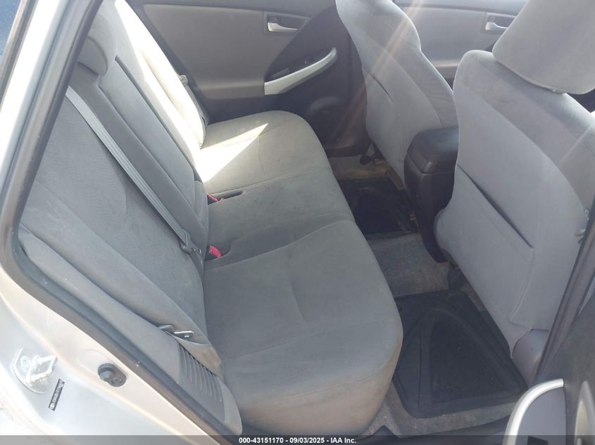 2012 Toyota Prius Two VIN: JTDKN3DU7C1566695 Lot: 43151170