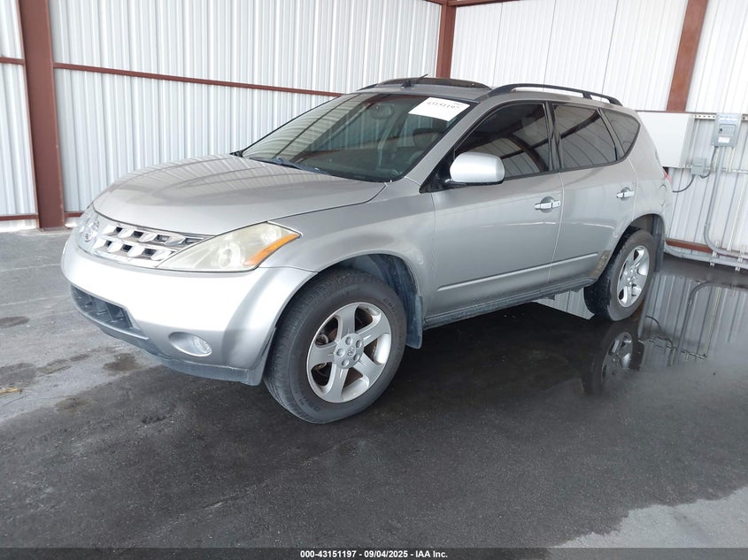 JN8AZ08W14W304349 2004 NISSAN MURANO photo no. 2