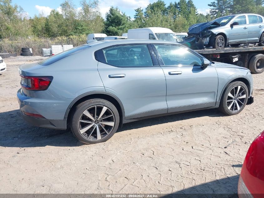 2022 Polestar 2 Long Range Dual Motor VIN: LPSED3KA5NL052739 Lot: 43151232