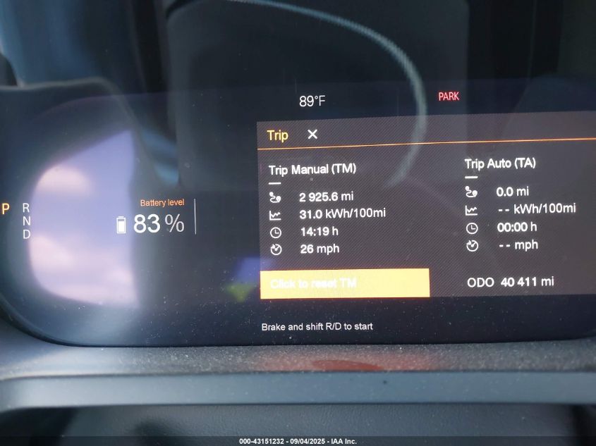 2022 Polestar 2 Long Range Dual Motor VIN: LPSED3KA5NL052739 Lot: 43151232