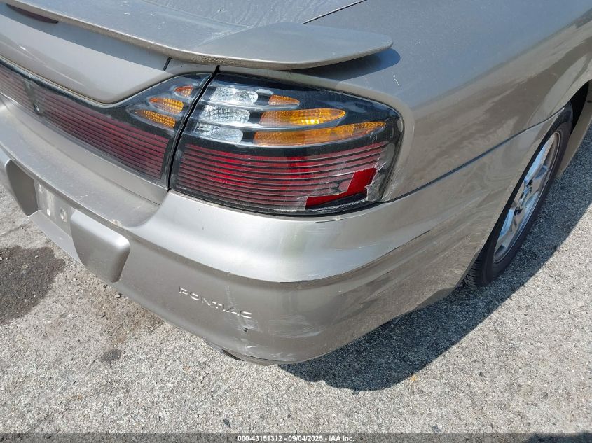 2003 Pontiac Bonneville Sle VIN: 1G2HY52K434164960 Lot: 43151312