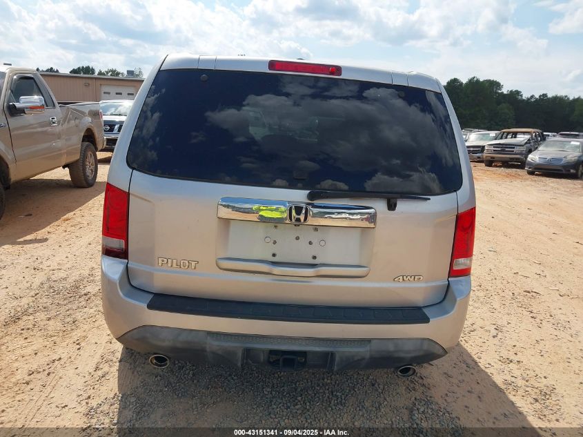 2014 Honda Pilot Ex-L VIN: 5FNYF4H57EB022370 Lot: 43151341