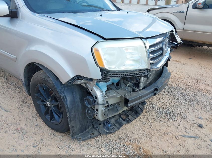 2014 Honda Pilot Ex-L VIN: 5FNYF4H57EB022370 Lot: 43151341