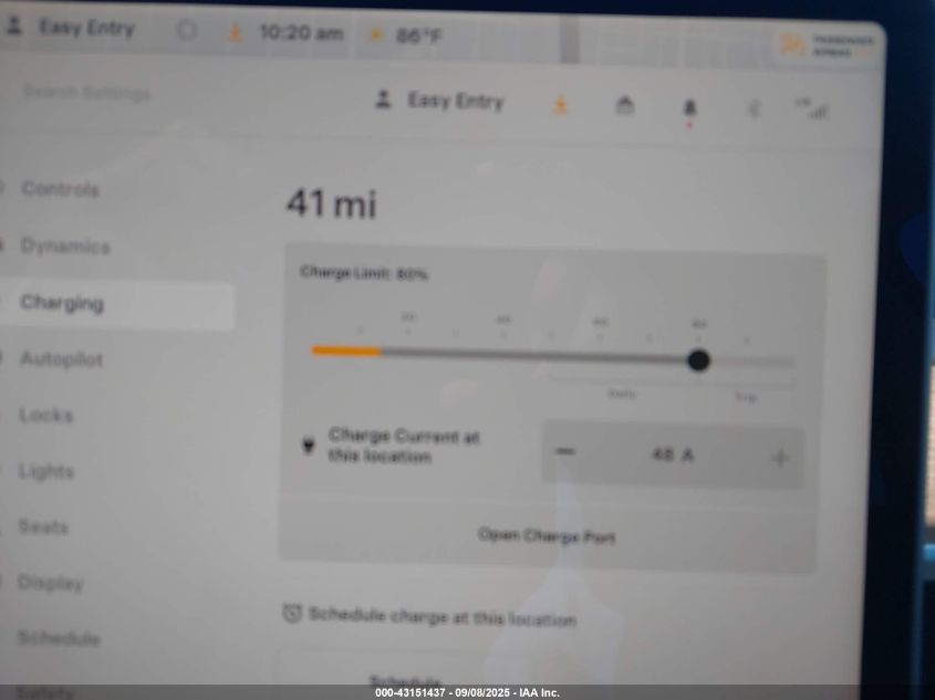 2024 Tesla Model Y Long Range Dual Motor All-Wheel Drive VIN: 7SAYGDEEXRF161757 Lot: 43151437