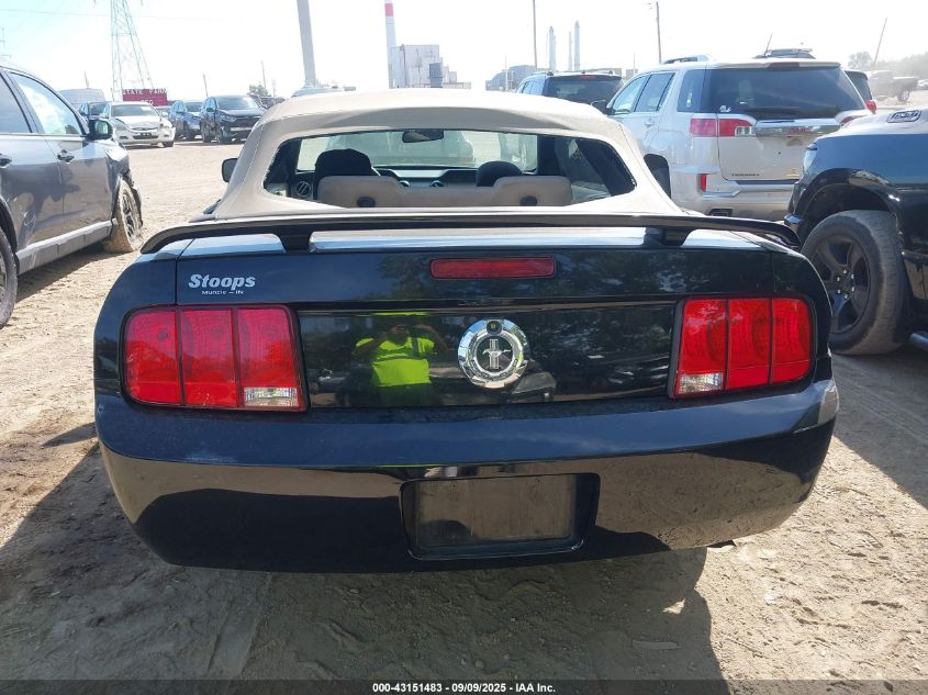 2006 Ford Mustang V6 VIN: 1ZVFT84N865148718 Lot: 43151483