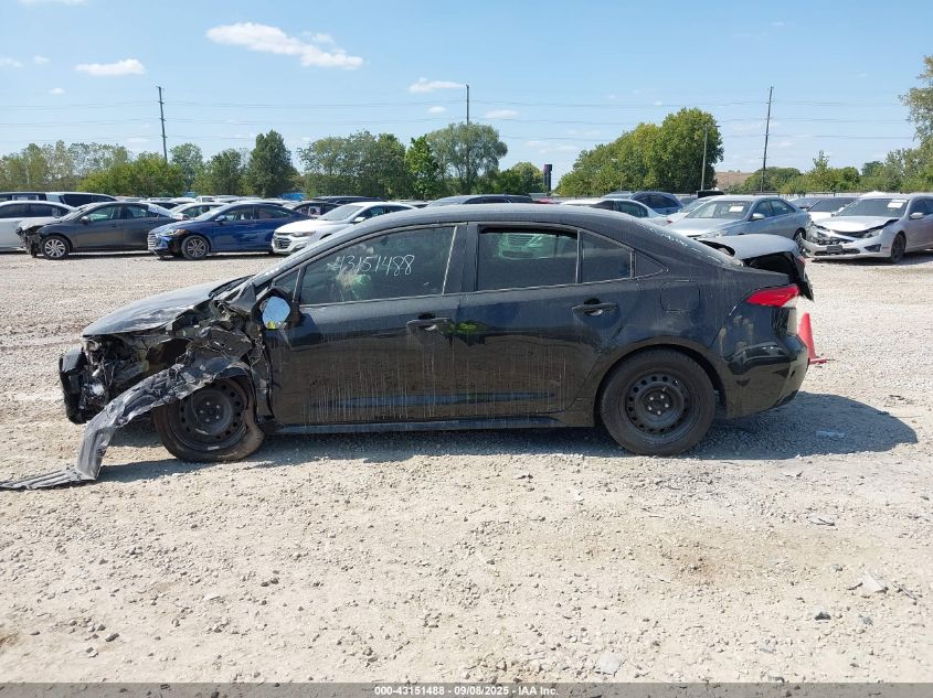 2020 Toyota Corolla Le VIN: 5YFEPRAE3LP128811 Lot: 43151488