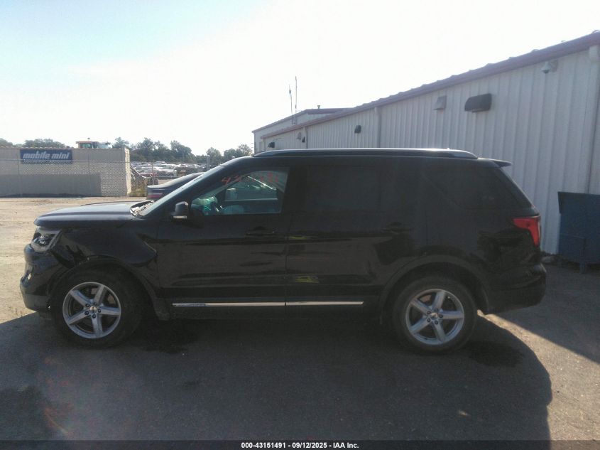 2016 Ford Explorer Xlt VIN: 1FM5K8D87GGB49050 Lot: 43151491