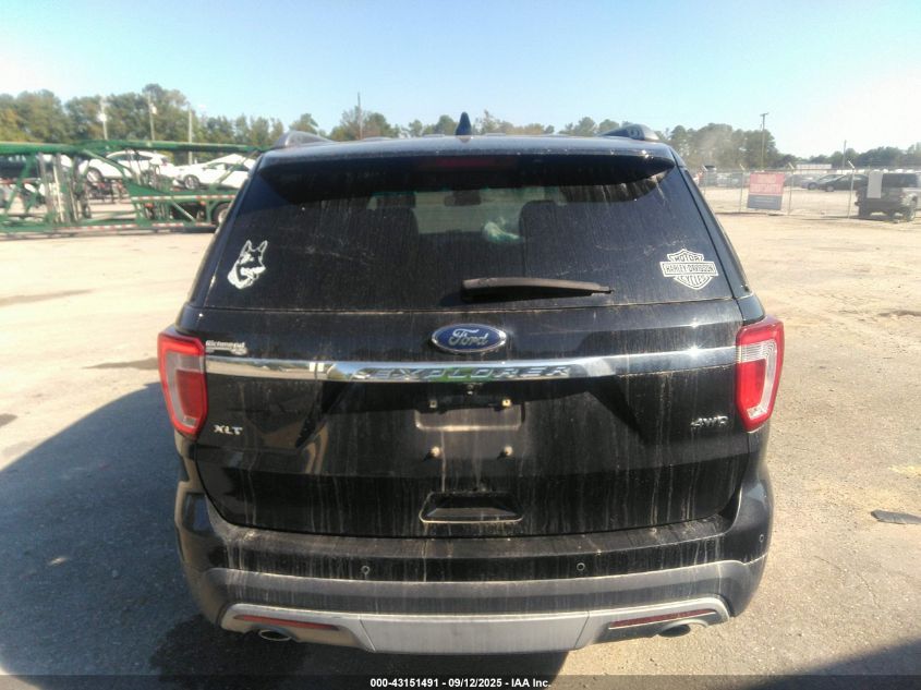2016 Ford Explorer Xlt VIN: 1FM5K8D87GGB49050 Lot: 43151491