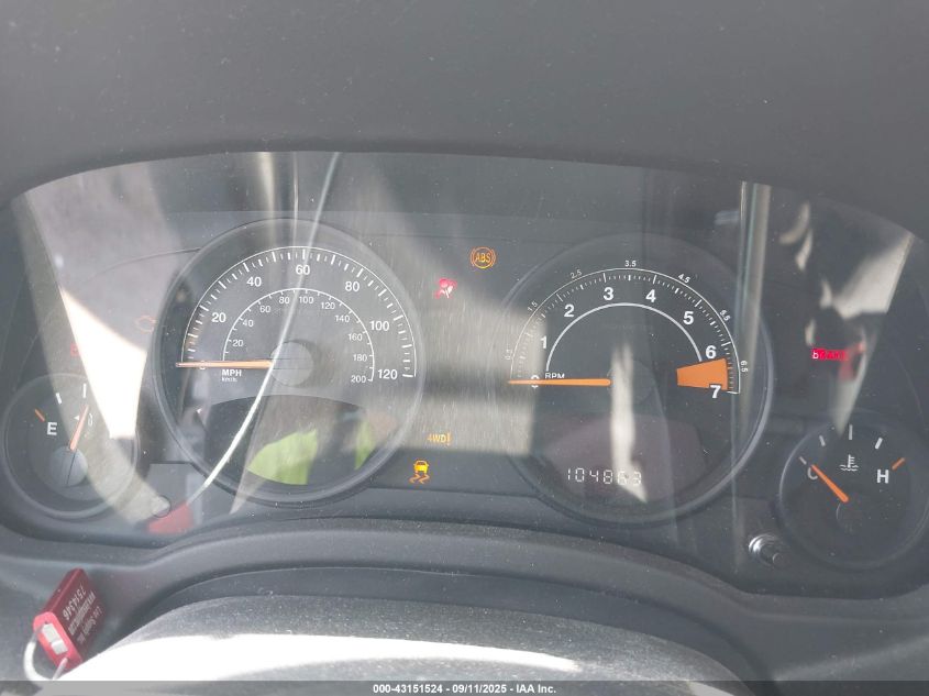 2016 Jeep Compass Sport VIN: 1C4NJDBB1GD662780 Lot: 43151524