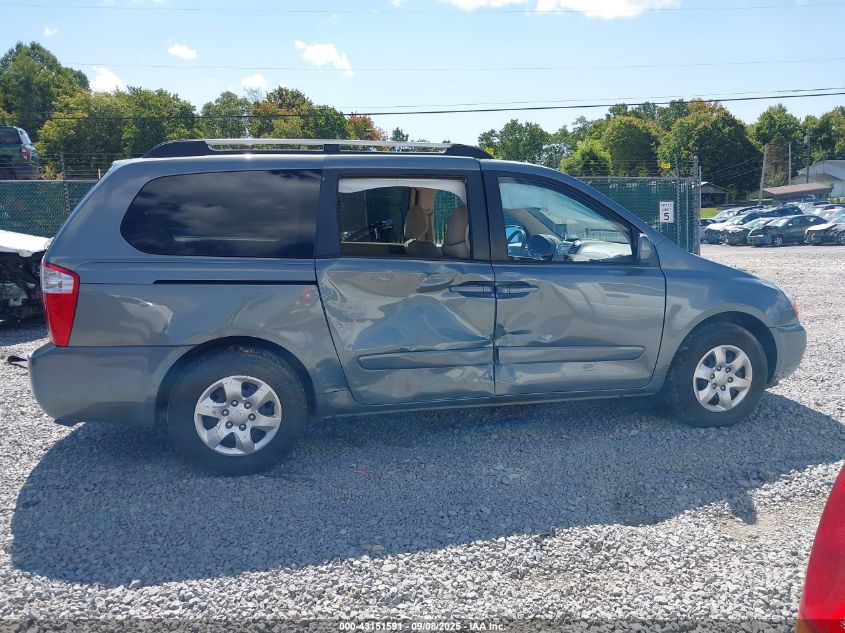 2008 Kia Sedona Lx VIN: KNDMB233886239320 Lot: 43151591