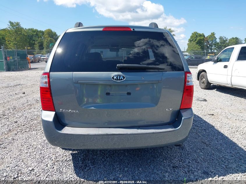 2008 Kia Sedona Lx VIN: KNDMB233886239320 Lot: 43151591