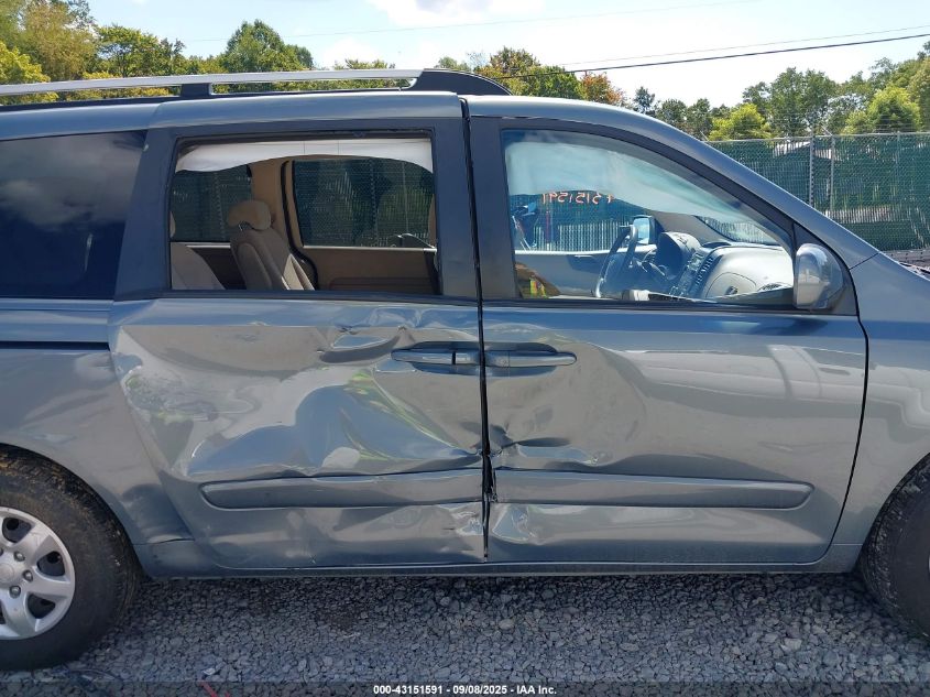 2008 Kia Sedona Lx VIN: KNDMB233886239320 Lot: 43151591