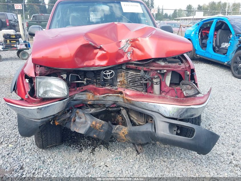 2001 Toyota Tacoma VIN: 5TEWM72N01Z843651 Lot: 43151598