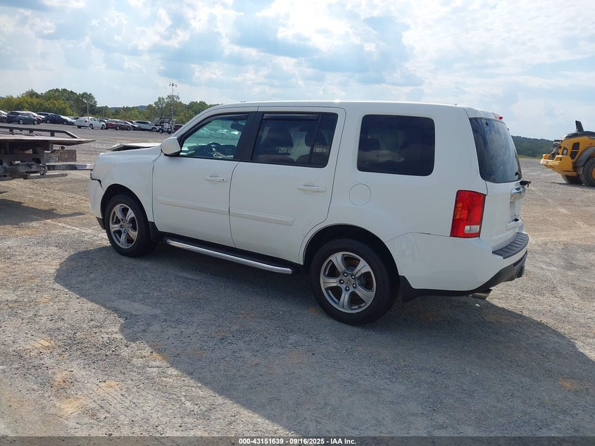 Vin: 5fnyf4h50eb047661, lot: 43645991, honda pilot ex-l 20143