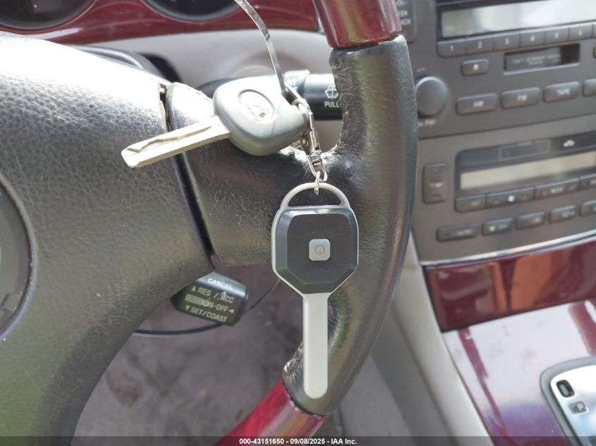 2004 Lexus Es 330 VIN: JTHBA30G645000757 Lot: 43151650