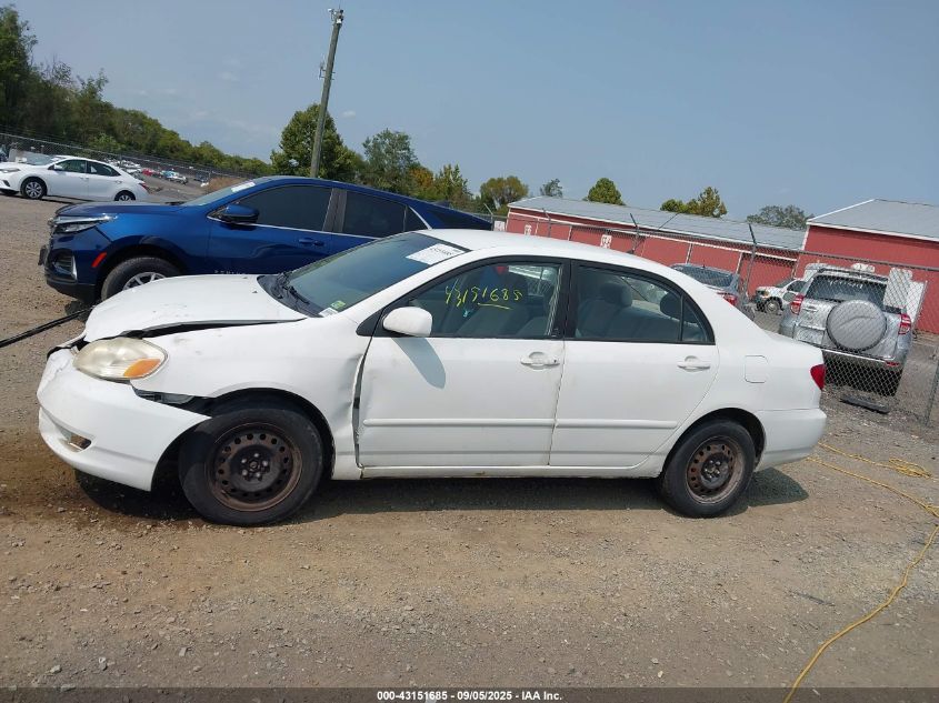 2004 Toyota Corolla Le VIN: JTDBR32E042037973 Lot: 43151685