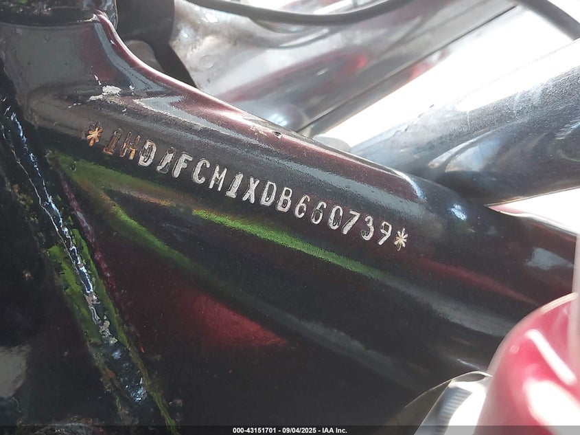 2013 HARLEY-DAVIDSON FLHTCU ULTRA CLASSIC ELECTRA GLD 1HD1FCM1XDB660739