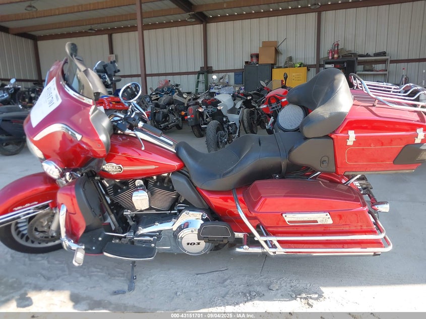 2013 HARLEY-DAVIDSON FLHTCU ULTRA CLASSIC ELECTRA GLD 1HD1FCM1XDB660739