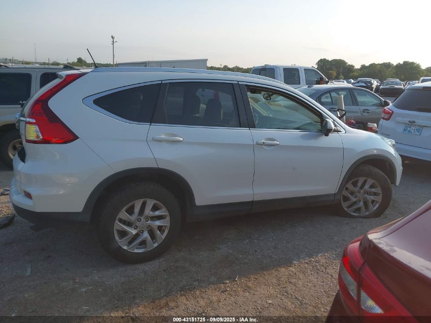2016 Honda Cr-V Ex-L VIN: 5J6RM4H72GL049403 Lot: 43151725
