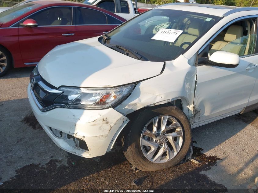 2016 Honda Cr-V Ex-L VIN: 5J6RM4H72GL049403 Lot: 43151725