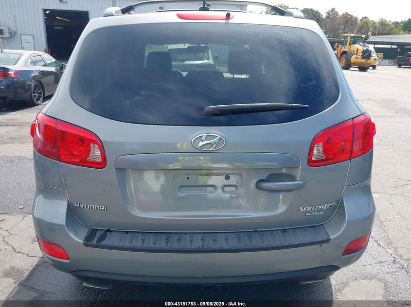 2007 Hyundai Santa Fe Limited/Se VIN: 5NMSH73E07H039005 Lot: 43151753