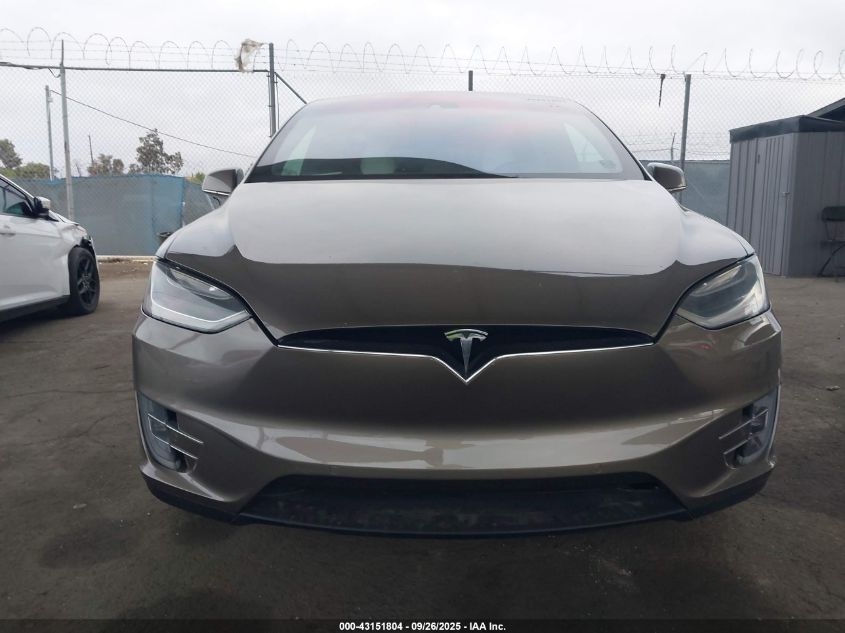 2016 Tesla Model X 60D/70D/75D/90D VIN: 5YJXCAE26GF006550 Lot: 43151804