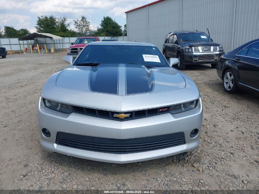 2015 Chevrolet Camaro 1Lt VIN: 2G1FD1E33F9144608 Lot: 43151848