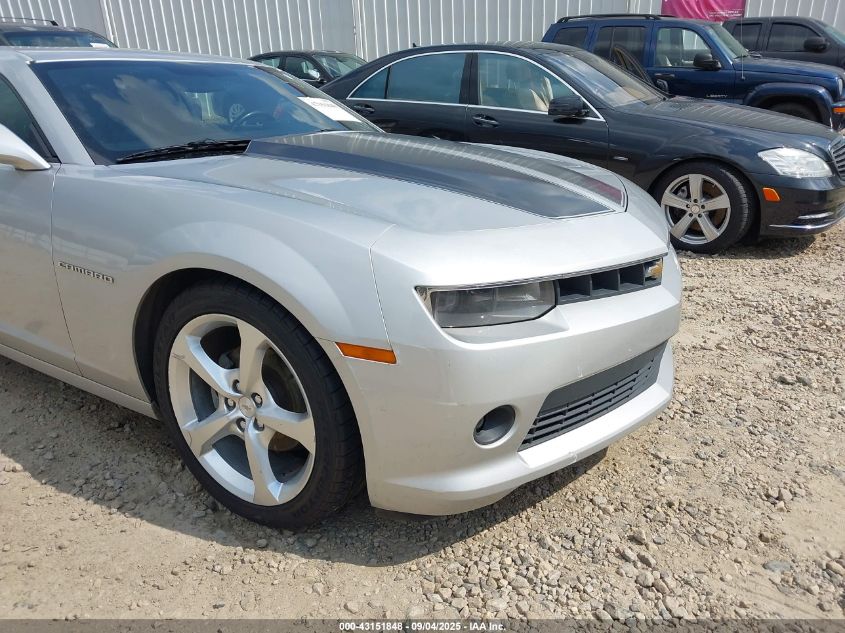 2015 Chevrolet Camaro 1Lt VIN: 2G1FD1E33F9144608 Lot: 43151848