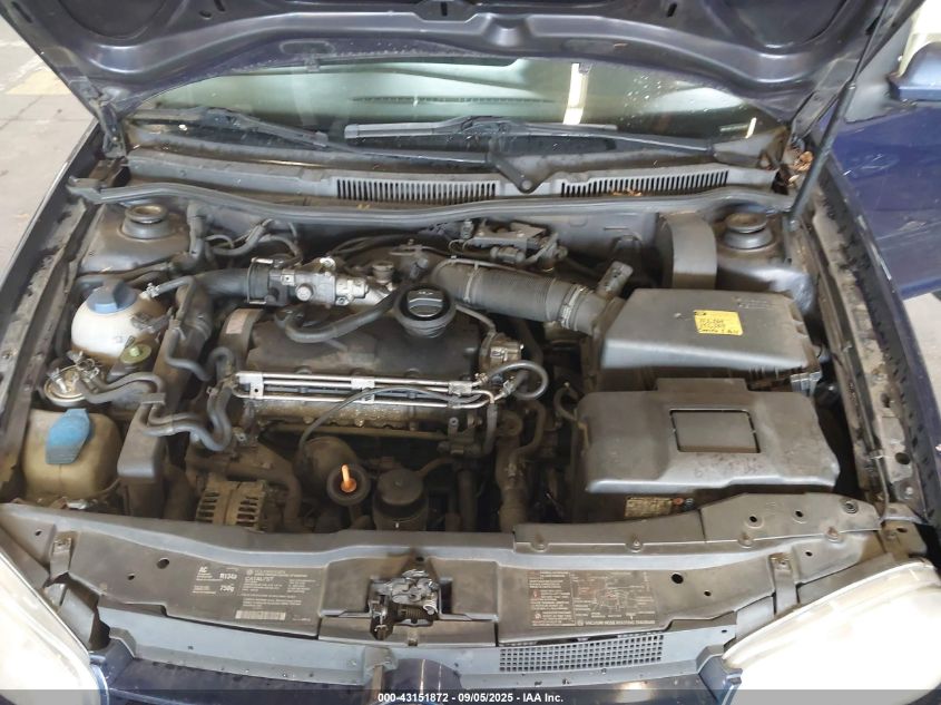 2005 Volkswagen Golf Gls Tdi VIN: 9BWGR61J954001443 Lot: 43151872