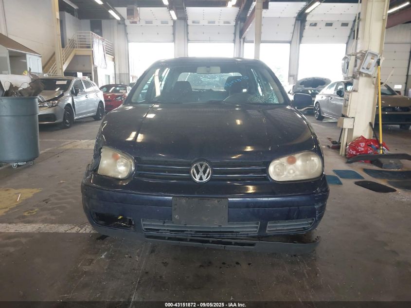 2005 Volkswagen Golf Gls Tdi VIN: 9BWGR61J954001443 Lot: 43151872