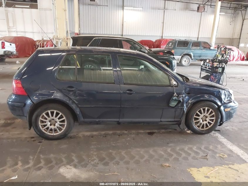 2005 Volkswagen Golf Gls Tdi VIN: 9BWGR61J954001443 Lot: 43151872