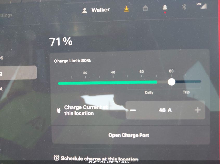 2024 Tesla Model Y Long Range Dual Motor All-Wheel Drive VIN: 7SAYGDEE0RA234017 Lot: 43151876