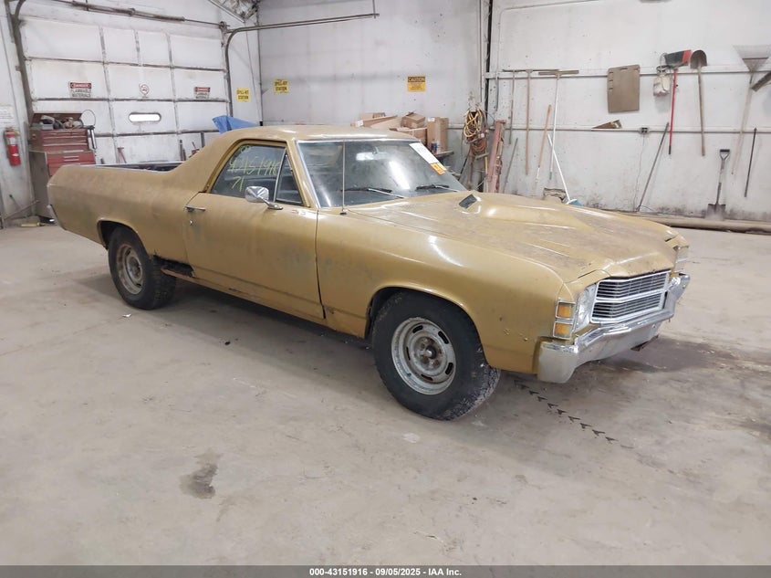 133801B222173 1971 Chevrolet El Camino auction photo 1