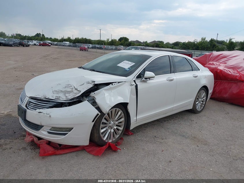 Vin: 3ln6l2gk3dr818151, lot: 43646286, lincoln mkz 20132