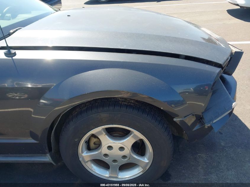 2007 Ford Mustang V6 Deluxe/V6 Premium VIN: 1ZVFT80N875296228 Lot: 43151955