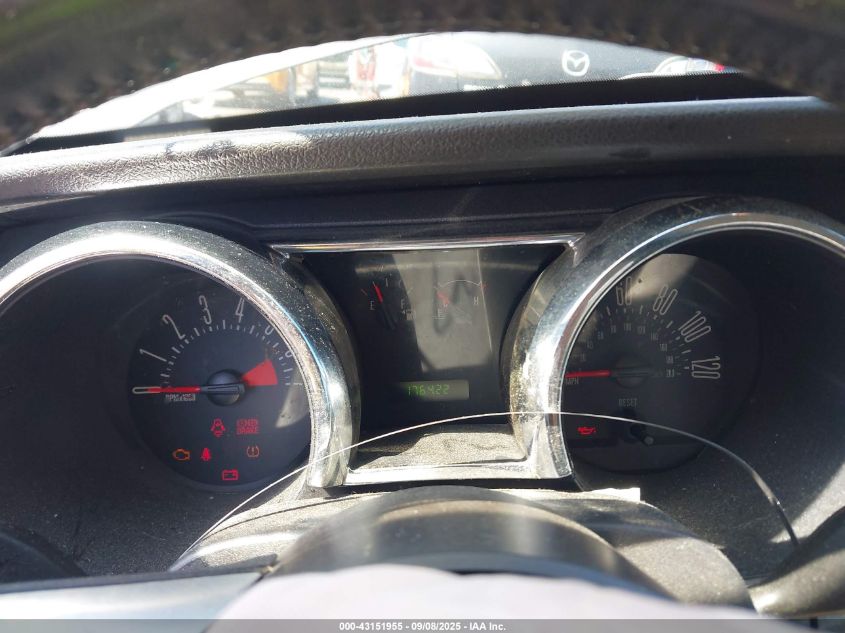 2007 Ford Mustang V6 Deluxe/V6 Premium VIN: 1ZVFT80N875296228 Lot: 43151955