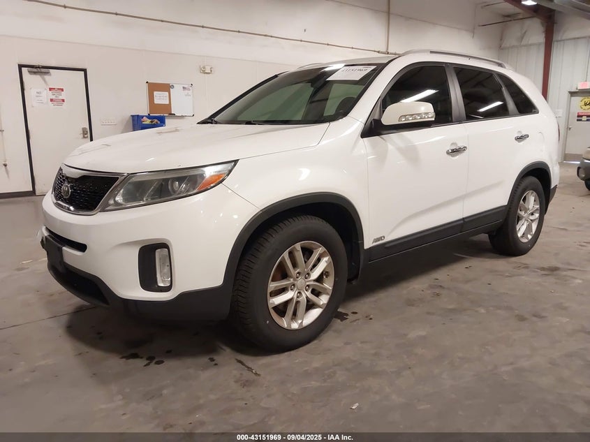 2015 KIA SORENTO LX - 5XYKTCA65FG624190