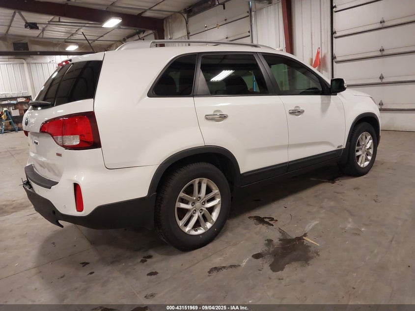 2015 KIA SORENTO LX - 5XYKTCA65FG624190