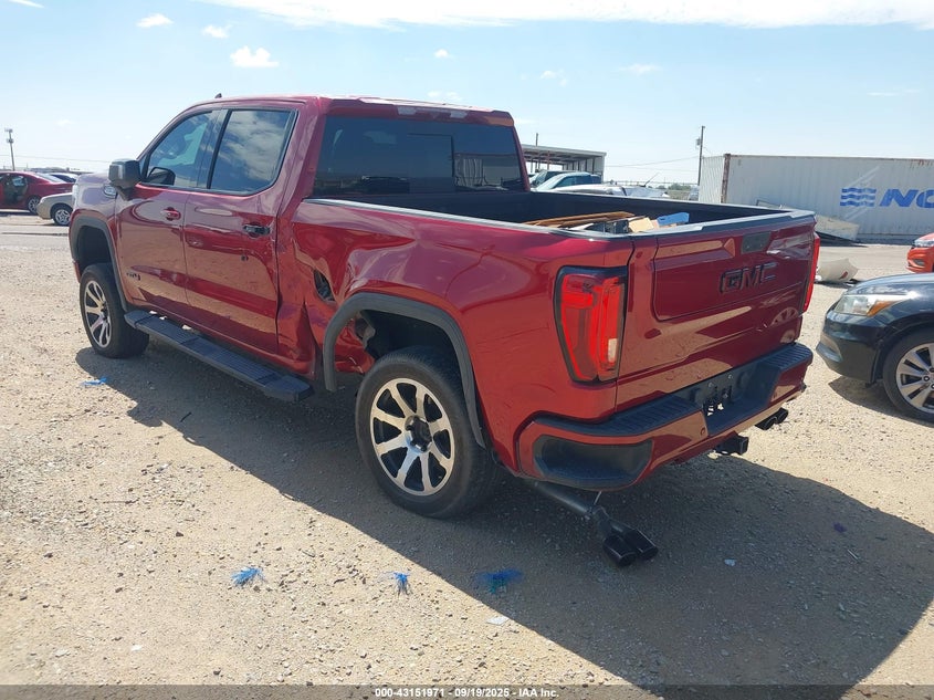 2020 GMC Sierra 1500 4Wd Short Box At4 red truck gasoline 3GTP9EED6LG218957 photo #4