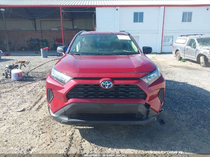 2022 Toyota Rav4 Hybrid Le VIN: JTMLWRFV4ND143133 Lot: 43152013