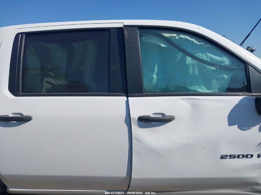 2022 Chevrolet Silverado 2500Hd 2Wd Standard Bed Custom VIN: 2GC4WME79N1203753 Lot: 43152021