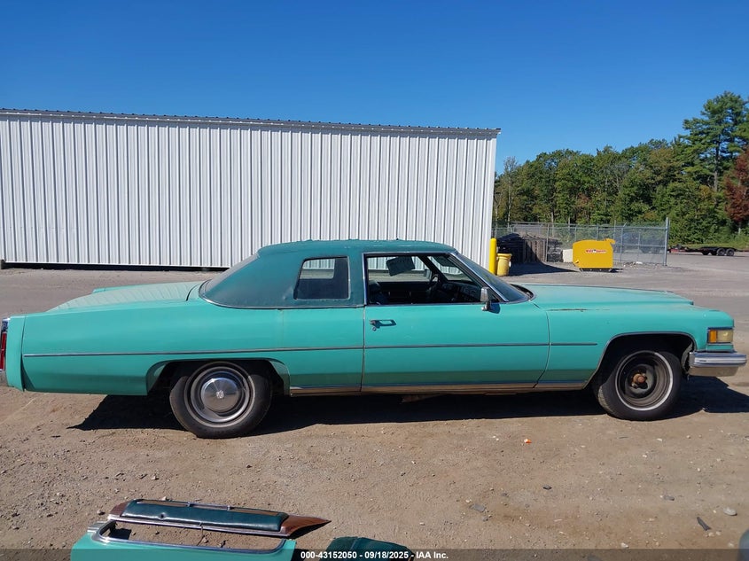 1976 Cadillac Deville VIN: 6D47S6Q228829 Lot: 43152050