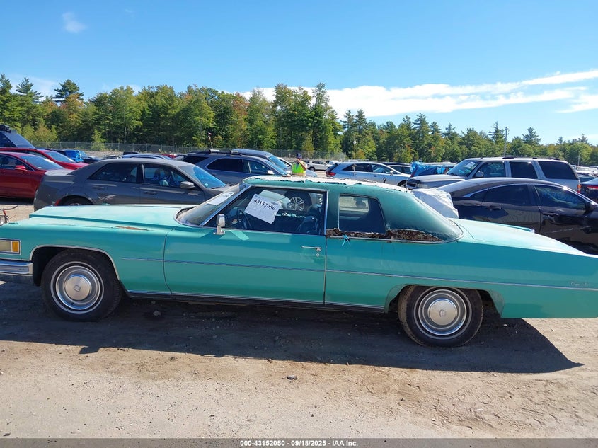1976 Cadillac Deville VIN: 6D47S6Q228829 Lot: 43152050