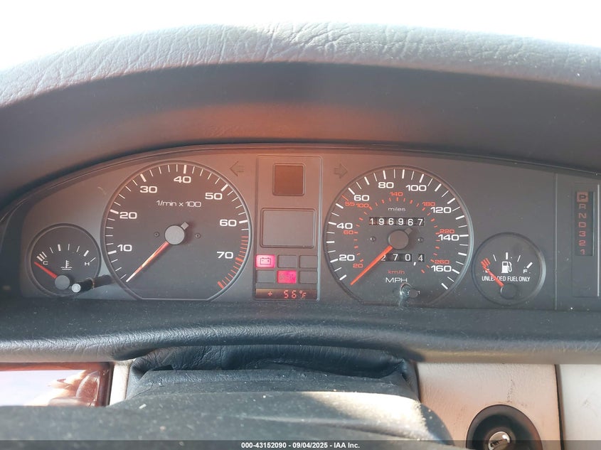 1994 Audi 100 Cs Quattro VIN: WAUFK84A8RN041057 Lot: 43152090