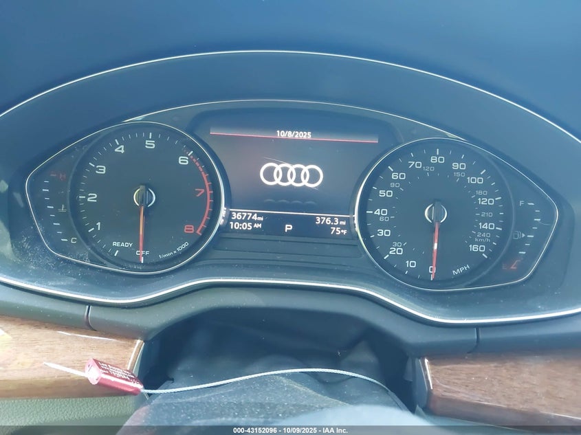 2022 Audi Q5 Premium 45 Tfsi S Line Quattro S Tronic VIN: WA1GAAFY4N2068581 Lot: 43152096