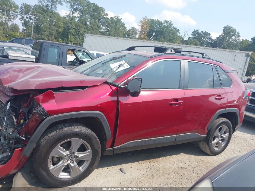 2022 Toyota Rav4 Xle VIN: 2T3W1RFVXNW217623 Lot: 43152099