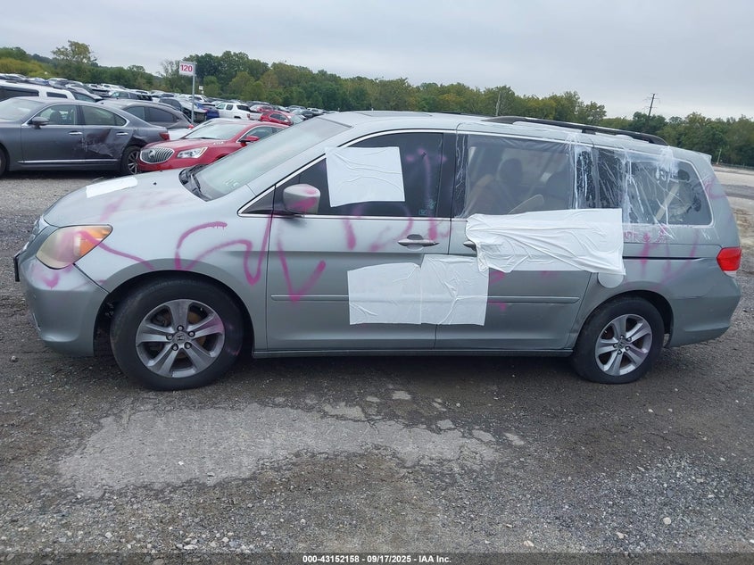 2008 Honda Odyssey Touring VIN: 5FNRL38978B033190 Lot: 43152158