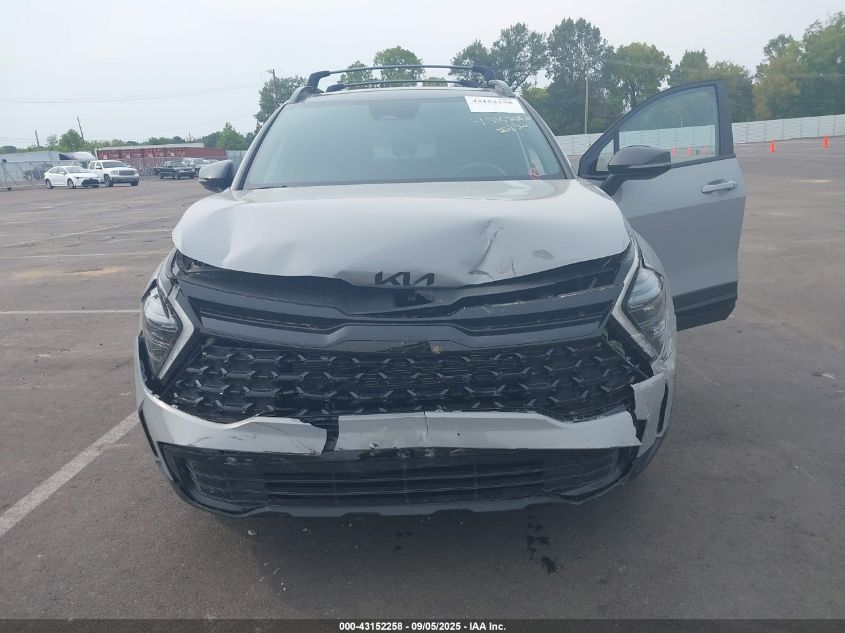 2025 Kia Sportage X-Line VIN: 5XYK6CDF0SG299123 Lot: 43152258